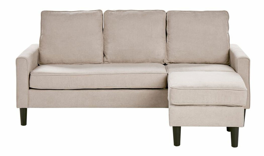 Canapea trei locuri ARRAN (bej) (cu taburete)