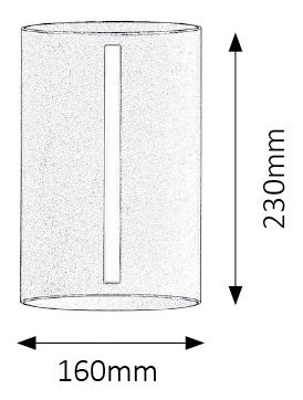 Vonkajšie svietidlo Baltimore 8730 (matná čierna )
