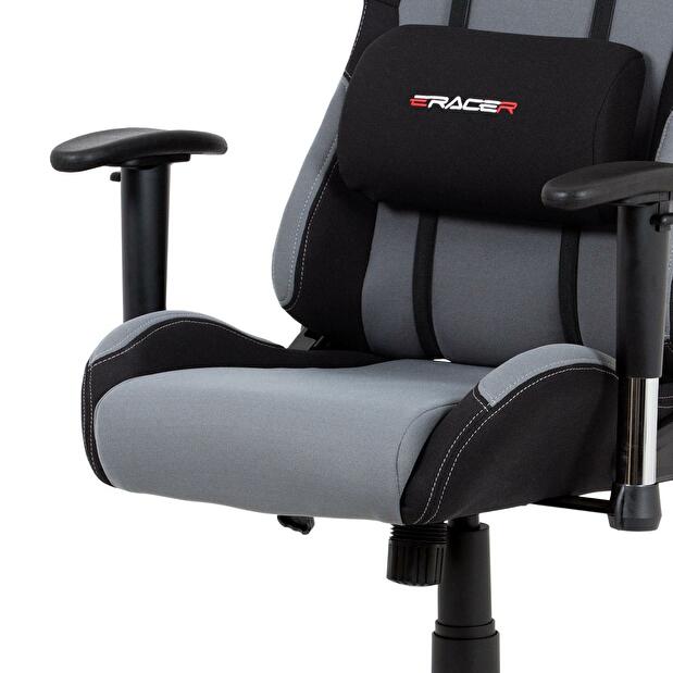 Fotoliu gaming Entenderse (gri + negru)