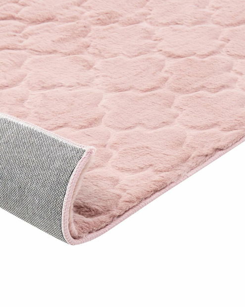 Tepih od umjetnog krzna 80 x 150 cm Gharry (ružičasta)