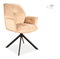 Étkezőszék Becki (világosbarna + fekete)