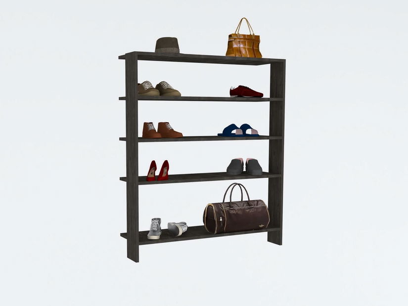 Cipőtároló Bokubo (antracit)