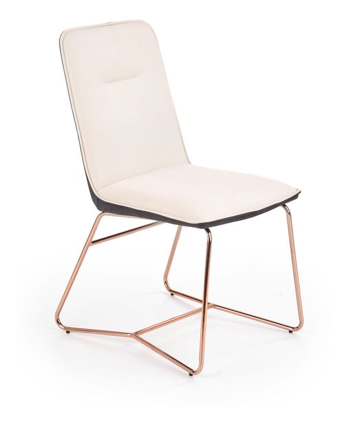 Jedálenská stolička Ware (krémová)