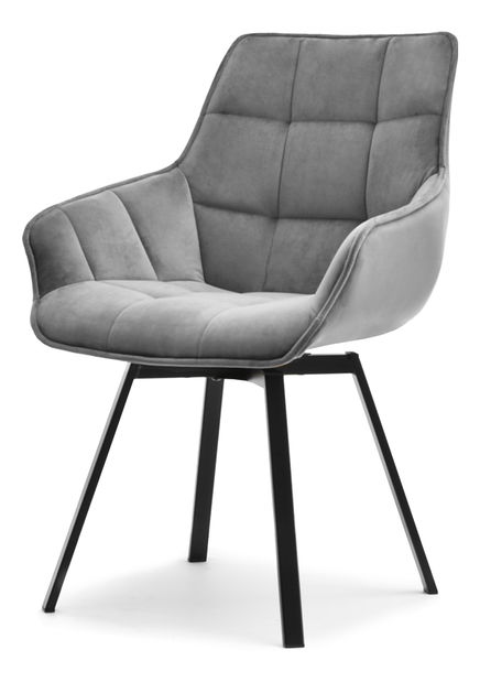 Scaun Aranbura (gri + negru)