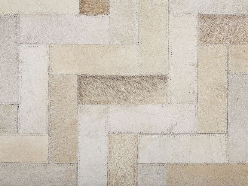 Koberec 140 cm KELEB (béžová)