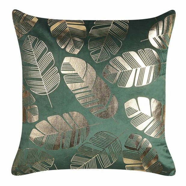 Set 2 buc perne decorative 45 x 45 cm Sunflo (verde)