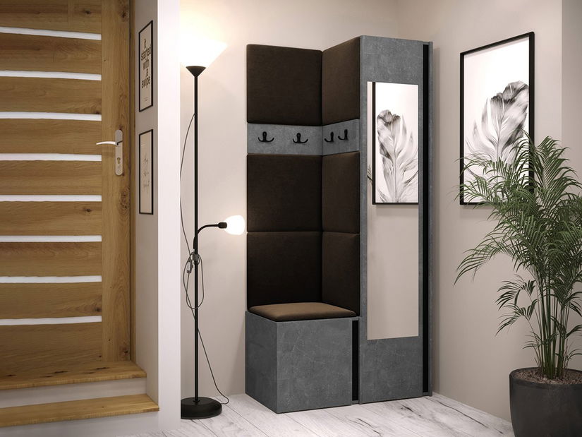 Predsieň Tovenaz XXV (grafit + béžová)