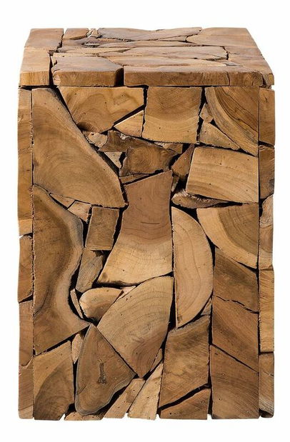 Stolík Nutson (svetlé drevo)