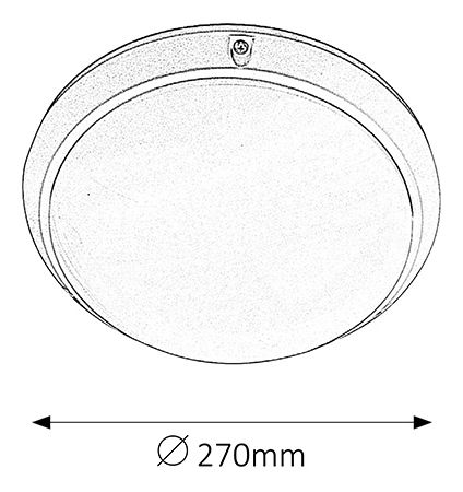 Iluminat pentru exterior Lentil 5810 (alb)