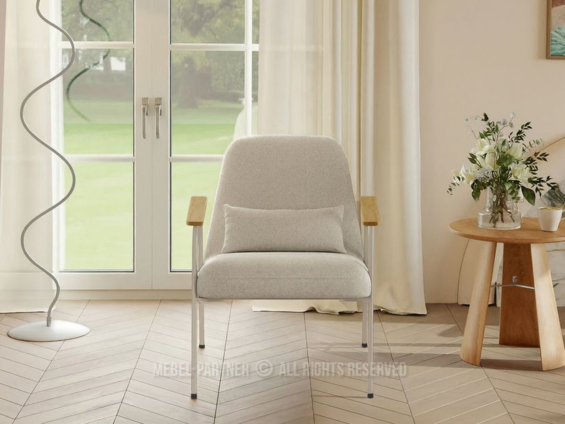 Relax fotel Elesenta (tölgy + bézs)