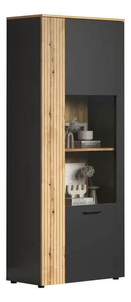 Vitrin Esferas 1 (grafit + evoke tölgy) 