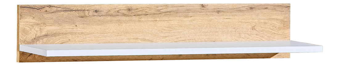 Polica tip AR8 Alishia (bijela mat + hrast wotan)