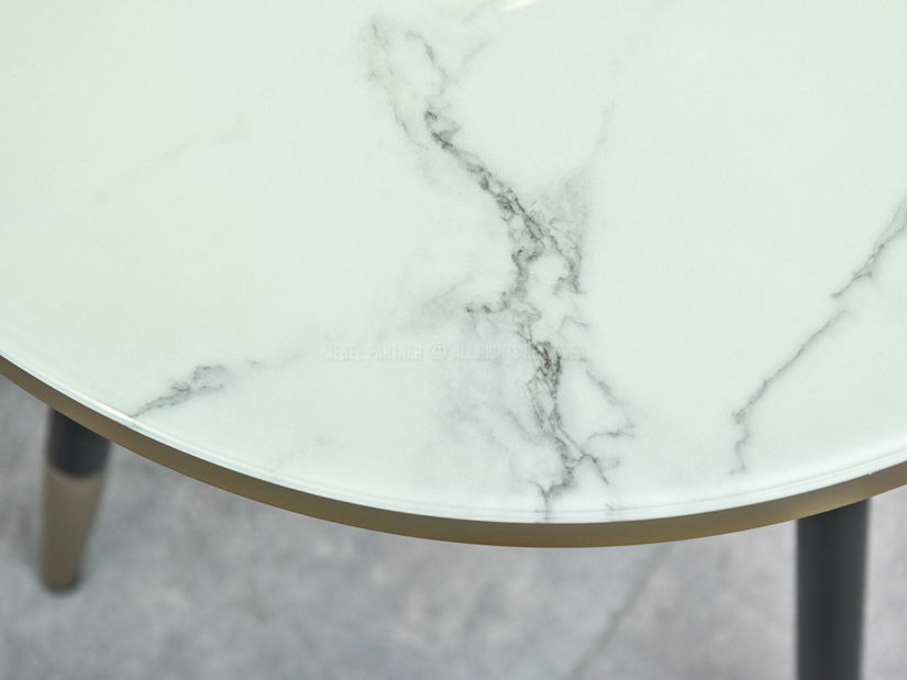 Stolić za kavu Cheops S (bijela + crna)