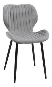 Jedálenská stolička Saira II (sivá)