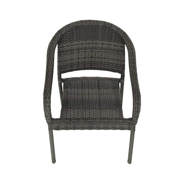 Záhradná stolička Blingo (sivá)