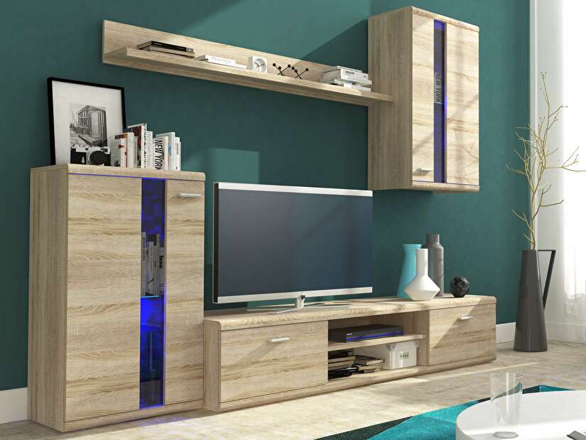 Mobilier living Liss (Stejar sonoma)