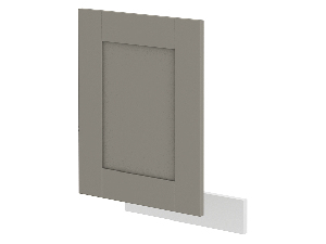 Ușă pentru mașina de spălat vase încorporată Lucid ZM 446 x 570 (claygrey + alb)