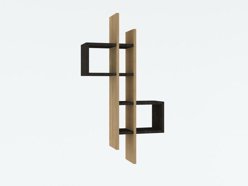 Polc Bebivo (zafír tölgy + antracit) 