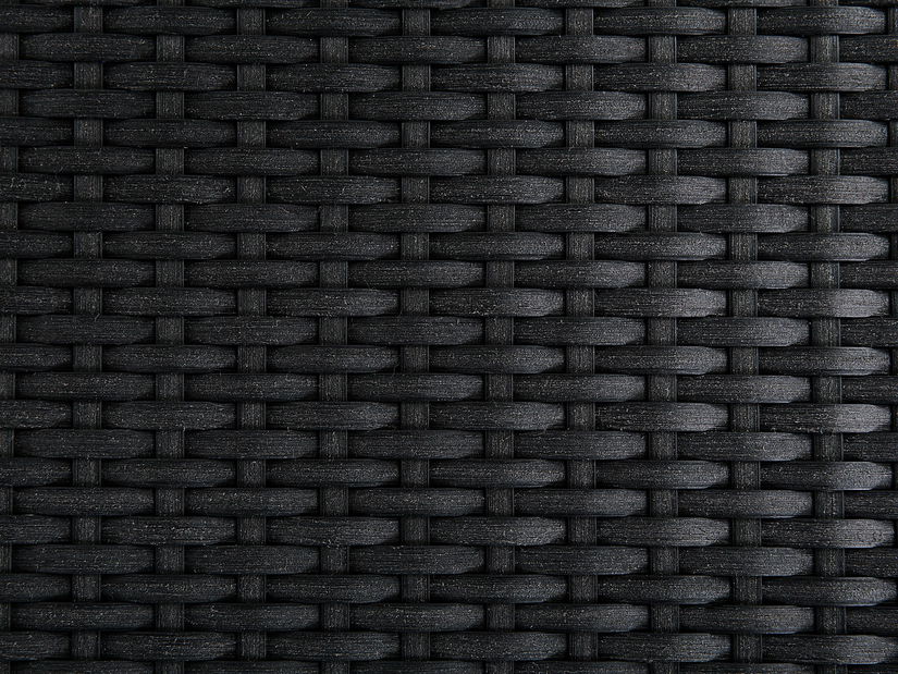 Set de masă pentru grădină Grosso (piatră naturală) (scaune din ratan)