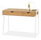 PC stolić Land (hrast + bijela)