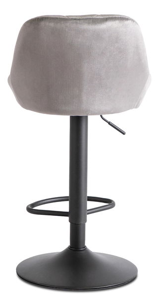 Scaun tip bar Edvina (gri) 