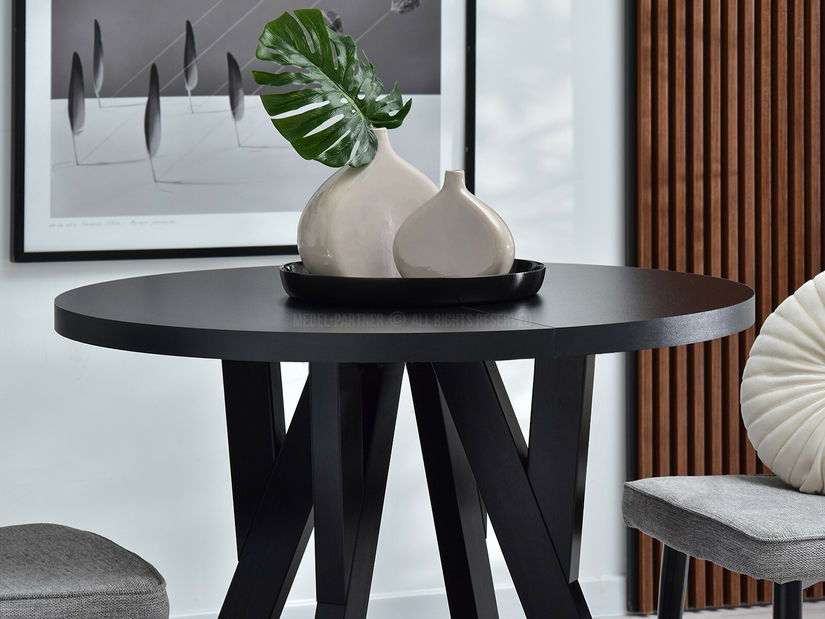 Masă sufragerie Bulgaria (negru)