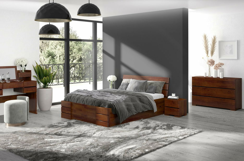 Komód Lorenskog 3S (fenyő)