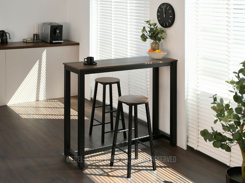 Set mobilier bar Reporte (negru)