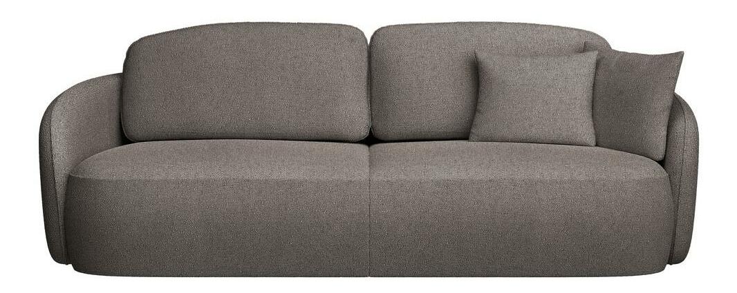 Canapea trei locuri Sheila (bej deschis + negru)