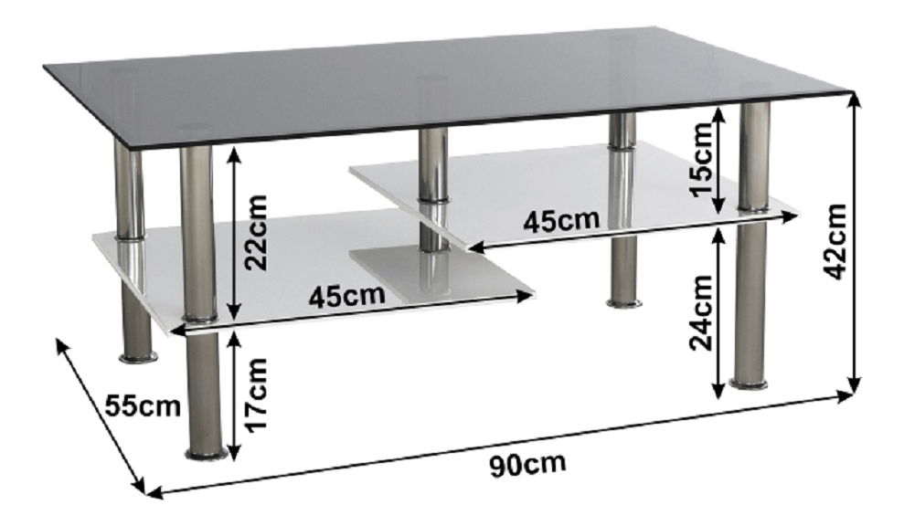 Dohányzóasztal Sven