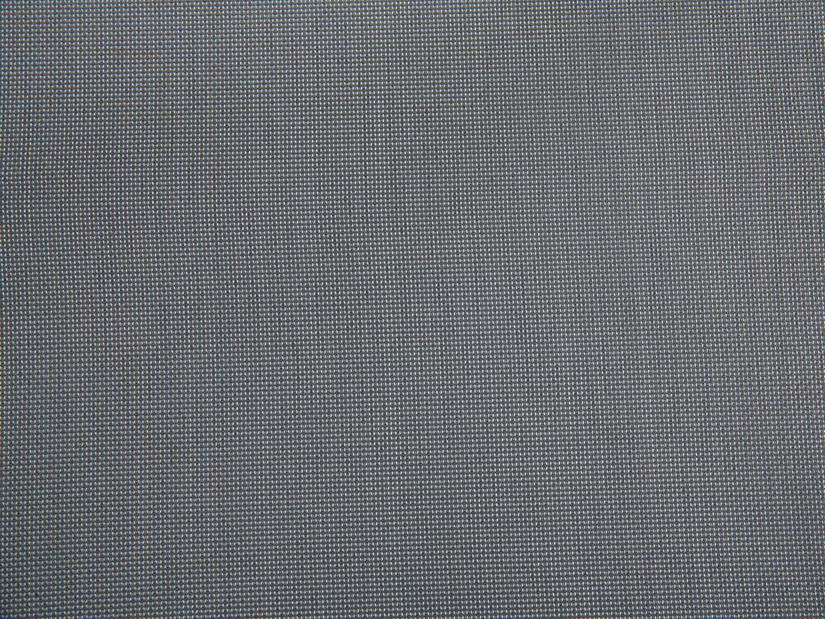 Vrtni blagovaonski set Grosso (tamno siva) (staklena ploča 220x100 cm) (sive stolice)