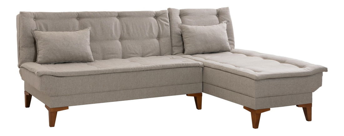 Canapea extensibilă Syrma (crem)