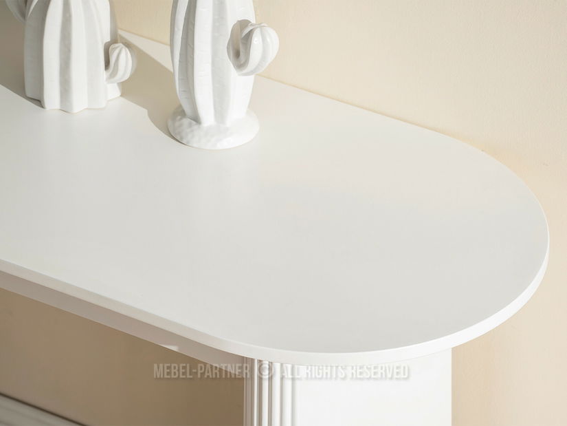 Măsuță consolă Agawes (alb)