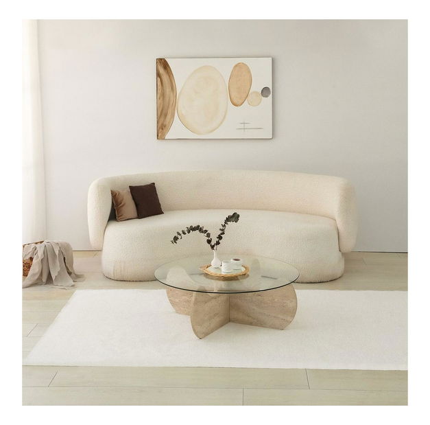 Konferenčný stolík Hilda (travertín)