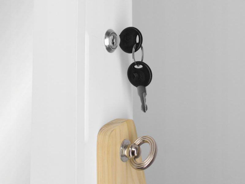 Ékszeres szekrény Bijou (fehér)