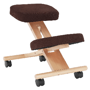 Scaun genunchi ergonomic Florentina (maro + fag)