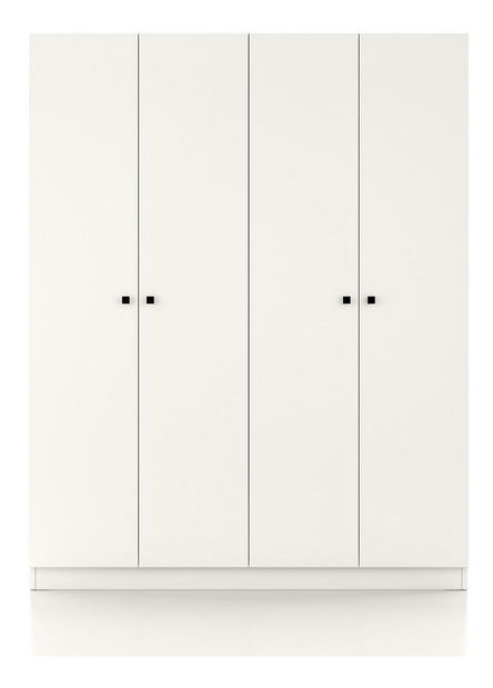 Šatníková skriňa Reese 504 (biela)