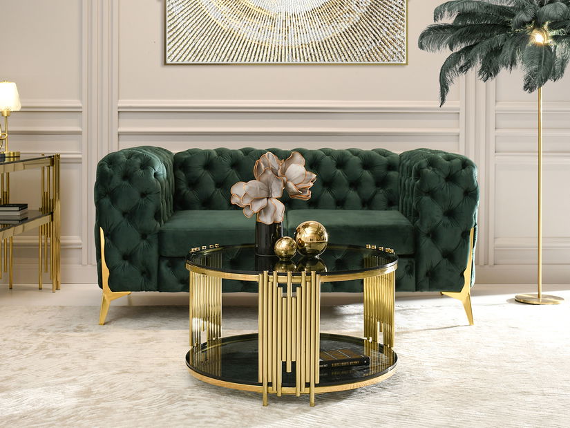 Stolić za kavu Bonanza (zlatna)