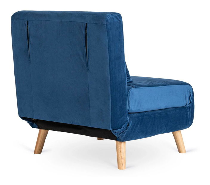 Fotoliu extensibil Motecacleta 1 (albastru marin) 