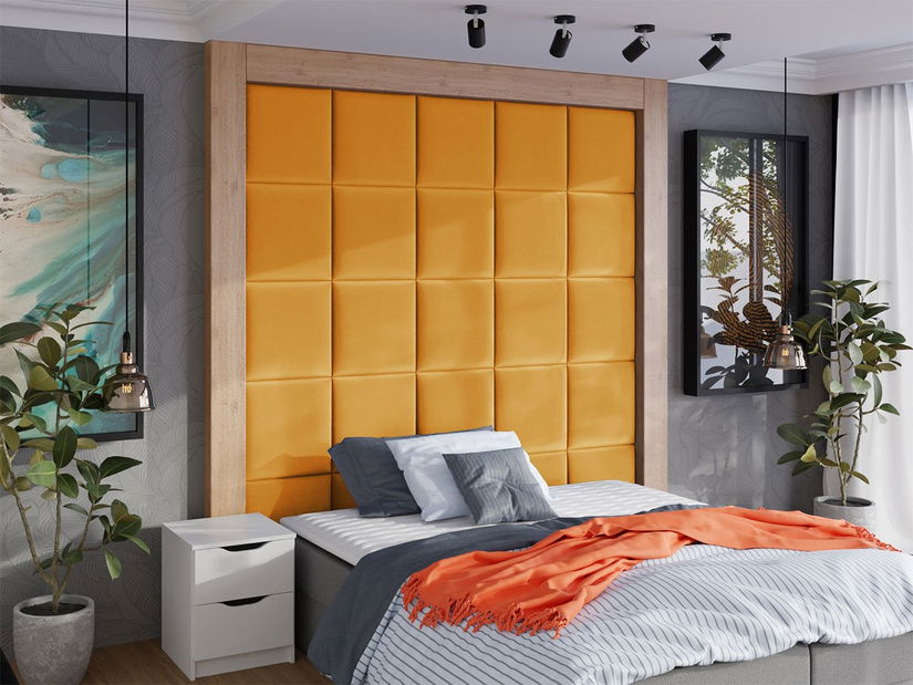 Kárpitozott fali panel Pazara 42x42 (manila 32)