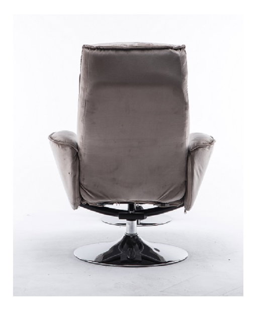 Relaxačné kreslo Lonato (hnedosivá) *výpredaj