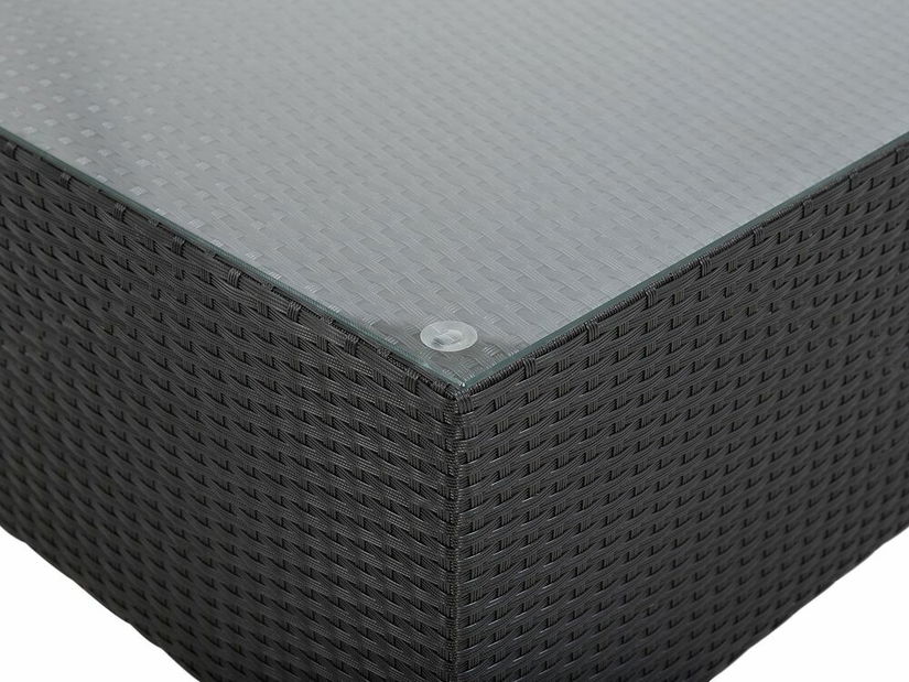 Kerti garnitúra Sanza (fekete + szürke)