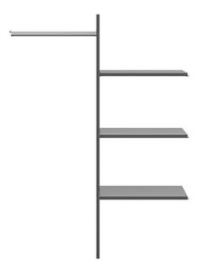 Rafturi suplimentare Hesen WKSZF/86 (grafit)