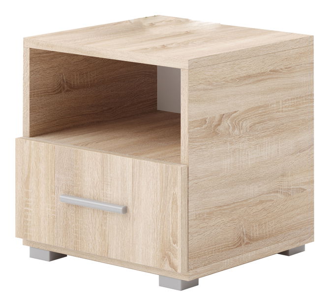 Noptieră Effie (stejar sonoma)