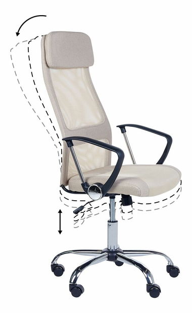 Uredska stolica Pioneir (bež)