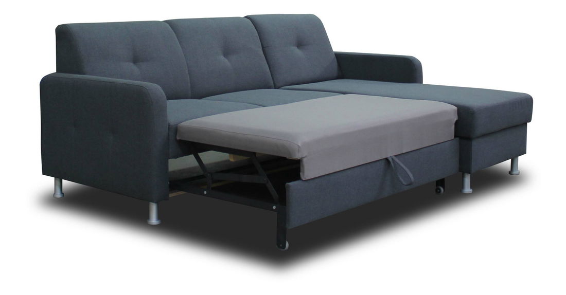 Rohová sedačka Scandi 2F+L (svetlohnedá) (P)