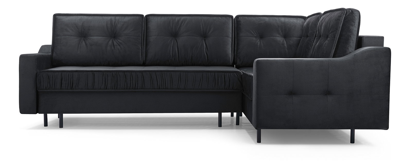 Colțar Aisha (negru) (D)