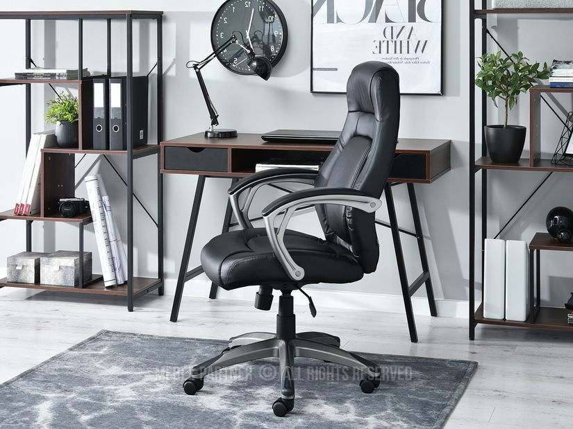 Fotel Druker (fekete + szürke)