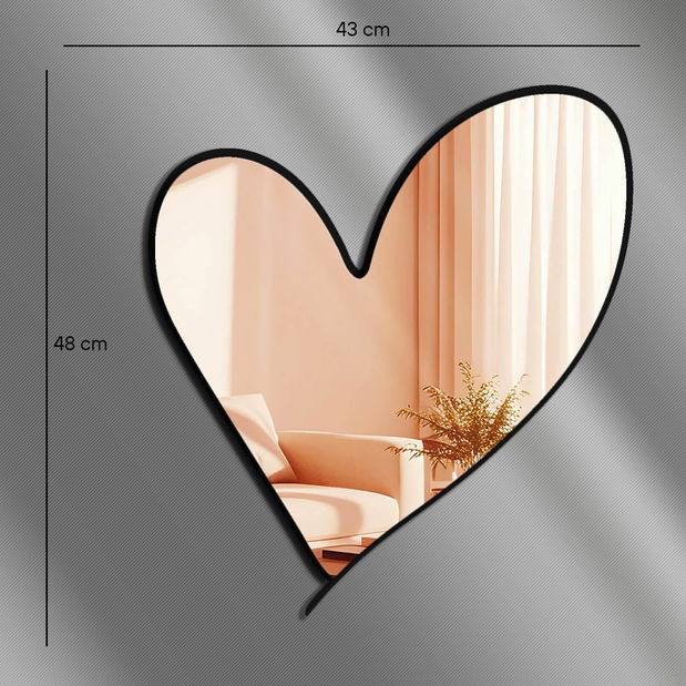 Zrkadlo Ozi 12 (ružová)