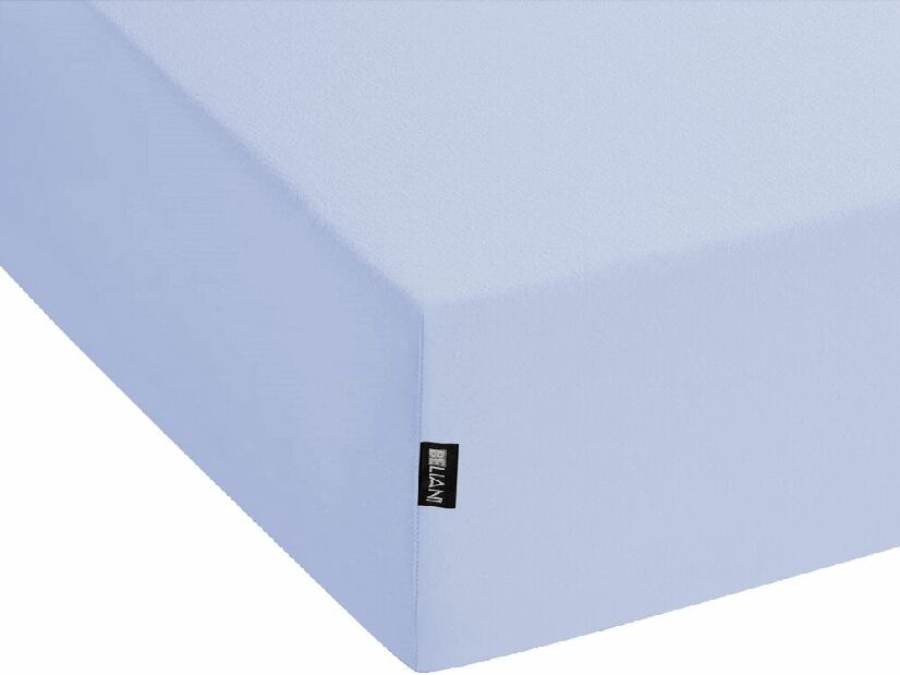 Cearceaf pentru pat 160 x 200 cm Januba (albastra deschis)